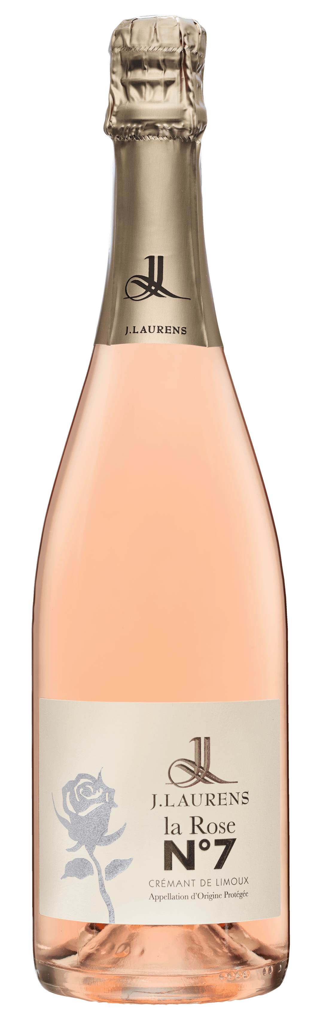 Crémant de Limoux rosé La Rose N°7 (livrable en France Métroplitaine uniquement)